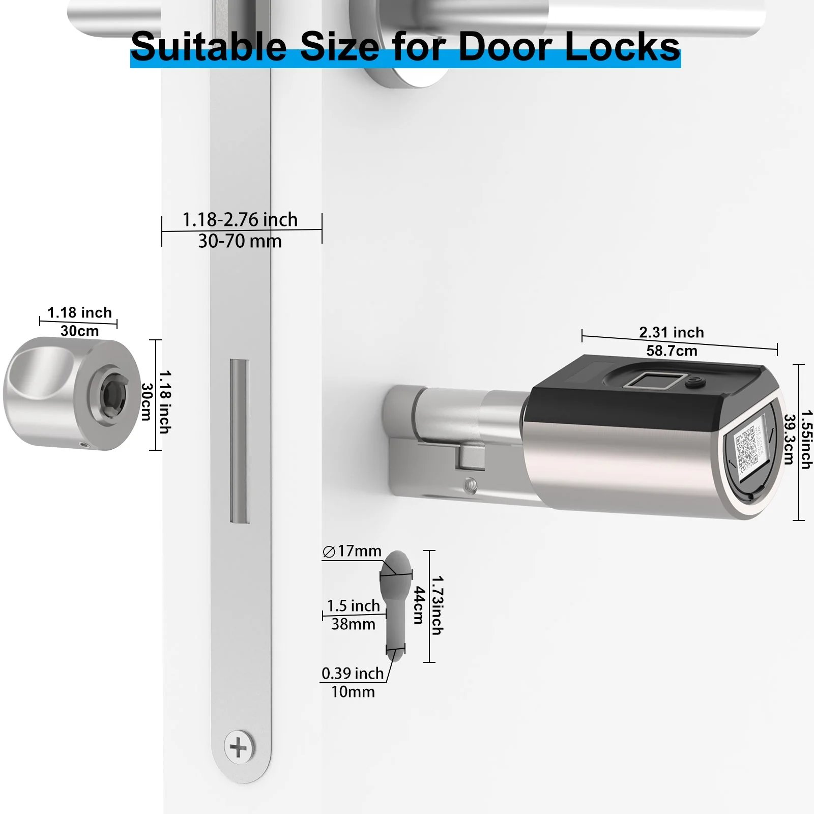 WELOCK Smart Lock SECBN51 Fingerprint Door Lock