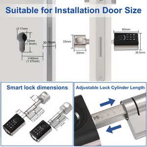 WELOCK Fingerprint Door Lock ToucA51 with Keypad