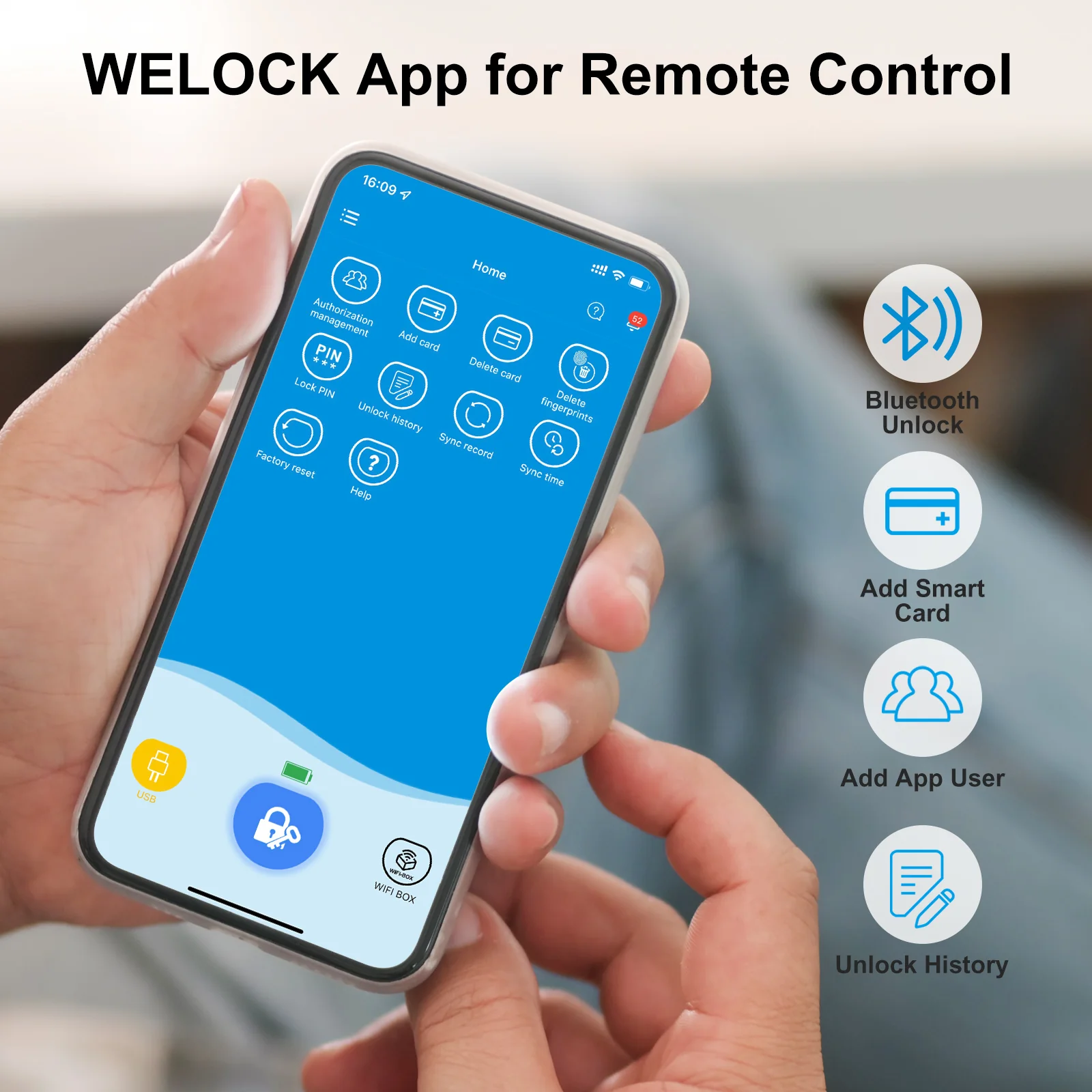 WELOCK Fingerprint Smart Door Lock Touch41